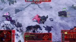 Command & Conquer 4: Tiberian Twilight - 4v4 Skirmish BRUTAL - Frigid Highlands - Gameplay PC