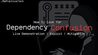 How To Find Dependency Confusion in Modern Web Applications? | Bug Bounty | 2024