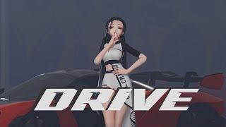 [MMD|Motion Original] GIRL CRUSH - DRIVE (Motion DL)[Fixed cam. ver]