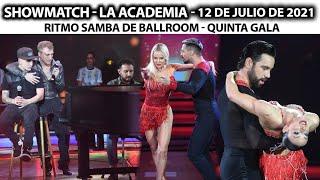 Showmatch - Programa 12/07/21 - SAMBA DE BALLROOM - Cachete Sierra, Luli Salazar y El Polaco