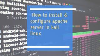 How to configure Apache Server in Kali Linux | 100% working