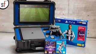 We made a PORTABLE PS4 - Play FIFA anywhere!