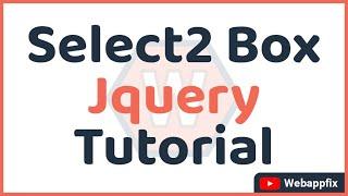Select2 Jquery Tutorial | Select 2 Multiselect Example | Select2 Searchable Dropdown | Php Select2