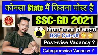 SSC Constable GD Recruitment 2021 State-Wise/Post-Wise Vacancy Details