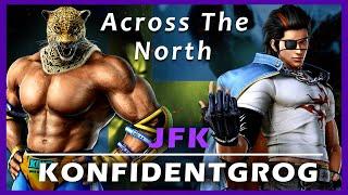 JFK (Anna/King) Vs. KONFIDENTGROG (Hwoarang) - Across The North Tournament