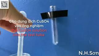 Phản ứng giữa  CuSO4 và KI/Reaction between CuSO4 and KI