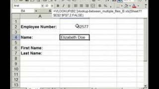 VLOOKUP Between Separate Workbooks and Worksheets in Excel