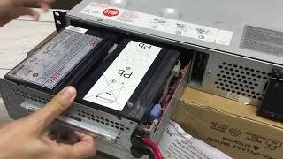 Check Battery APC  Smart UPS 1500VA SMC1500I 2UC Before Replacement