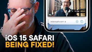Problems with iOS 15 Safari (Feat. Gruber)