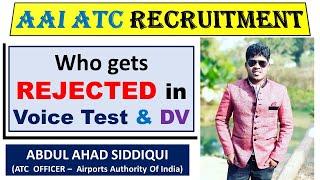 Who gets rejected in Voice Test and Document Verification ? #aaiatc #aaiatc2023 #aairecruitment