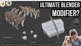 Using the Mirror Modifier in Blender for Beginners!