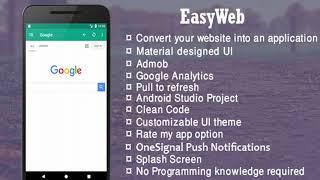 Easy Web (Webview Template for Android) | Codecanyon Scripts and Snippets