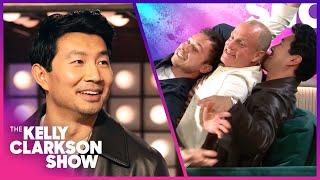 Simu Liu's Hilarious Meta Interview With 'Last Breath' Co-stars On Kelly Clarkson Show