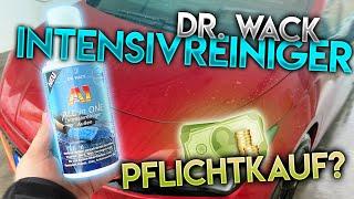 Der erste Schnelltest! Dr.Wack A1 ALL in ONE Intensivreiniger für Teer und Versiegelungsreste