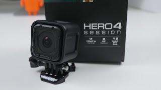 GoPro Hero 4 Session UNBOXING and SETUP