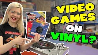 Loading video games from vinyl records | Thompson Twins Adventure Game