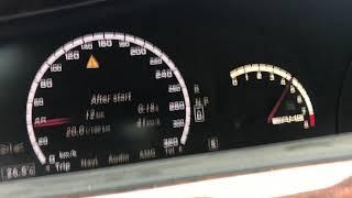 W221 S63 AMG acceleration 0-100