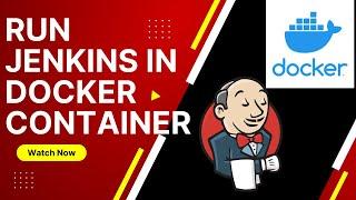 Run Jenkins on Docker Container || How to Install Jenkins on Docker || Jenkins Inside Docker