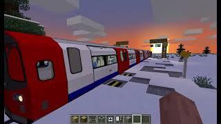 London Underground metro Minecraft Minecraft Trainsit Railway.