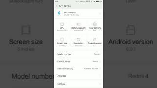 Xiaomi Redmi 4 Prime first MIUI 9 China Beta tester rom