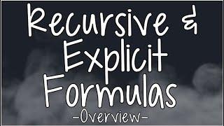 Your Overall Guide to Recursive & Explicit Formulas for Arithmetic & Geometric Sequences