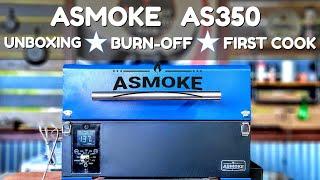 Is This The Best Portable Pellet Grill | ASMOKE AS350 | Unboxing | Burn-off | First cook | THOUGHTS!