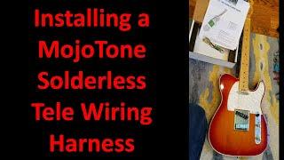 Installing a MotoTone Solderless Wiring Kit into my Tele