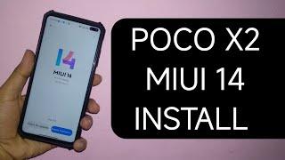 Poco X2 MIUI 14 Install | Poco X2 MIUI 14 Update Kaise Kare | MIUI 14 Update Install Poco X2