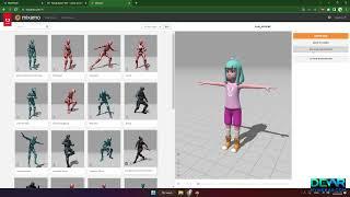 How to Animate Ready Player Me Avatar for Augmented Reality