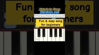 "Alphabets Song" for beginners