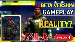 FAU-G BETA VERSION GAMEPLAY VIDEO REALITY  | #FaugGame | Faug Gameplay video | nCore Games