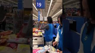 Charli D'Amelio Working as a Walmart Cashier
