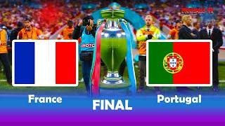 FINAL UEFA EURO 2020 - FRANCE vs PORTUGAL - PES 2021 - Full Match & All Goals - EURO 2021