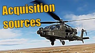 DCS AH-64D | Using Acquisition sources | DCS World