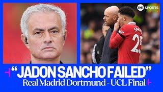 "Erik ten Hag didn't get the best out of him" | Jose Mourinho on Jadon Sancho at Manchester United 