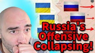 RU "Offensive" Has Begun LOSING Ground to Ukraine!