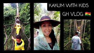 KAKUM CANOPY WALK, RAINFOREST HIKING WITH KIDS -- GHANA VLOG 2021