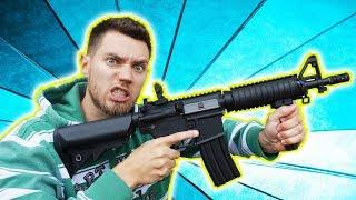 Diese SOFTAIR schießt ULTRA SCHNELL ! - Lancer Tactical M4 Unboxing und Test schießen! (elektrisch)