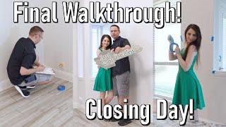 Final Walkthrough and Closing Day! // Bloomfield Homes!