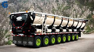 Why Do These TRUCKS Have Too Many Axles And Tires? ▶Advanced Trucks and Machinery