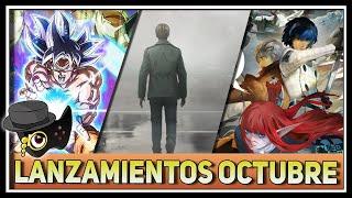 LOS LANZAMIENTOS VIDEOJUEGUILES DE OCTUBRE 2024.