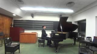 Adam Bernstein Playing Mendelssohn's Rondo Capriccioso, Op. 14