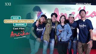 BONO AMBIS GANTIIN MUKA DILAN DI POSTER! | Main Chemistry Challenge Bareng Casts Ancika 1995