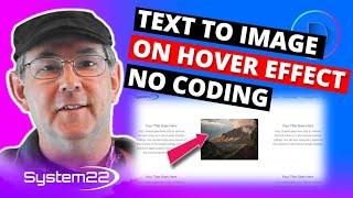 Divi Theme Text To Image On Hover Effect No Coding 