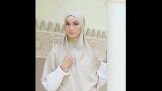 bergo instan versi pakai pad dan non pad zaida zaina #hijab_tutorial #hijab2022 #elsagallery