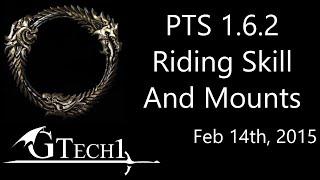 ESO Riding Skill and Mounts Preview - Update 6