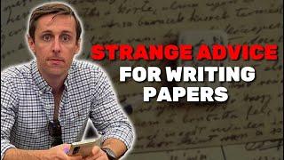 How To Write A Research Paper: STRANGE Advice That Gets You Published