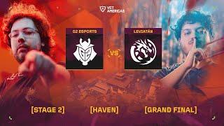 G2 Esports vs Leviatán - VCT Americas Stage 2 - Grand Final - Map 2