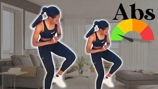 10-Minute Standing Abs and Cardio | No Talking