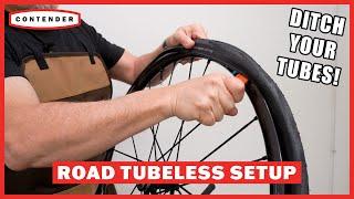 How To Setup Road Bike Tubeless Tires | Contender Bicycles